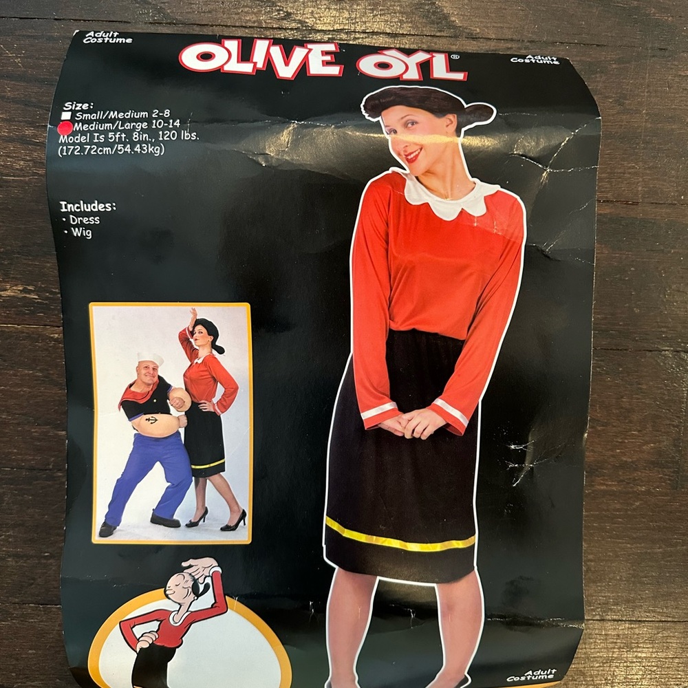 Olive Oyl Women’s Halloween Costume